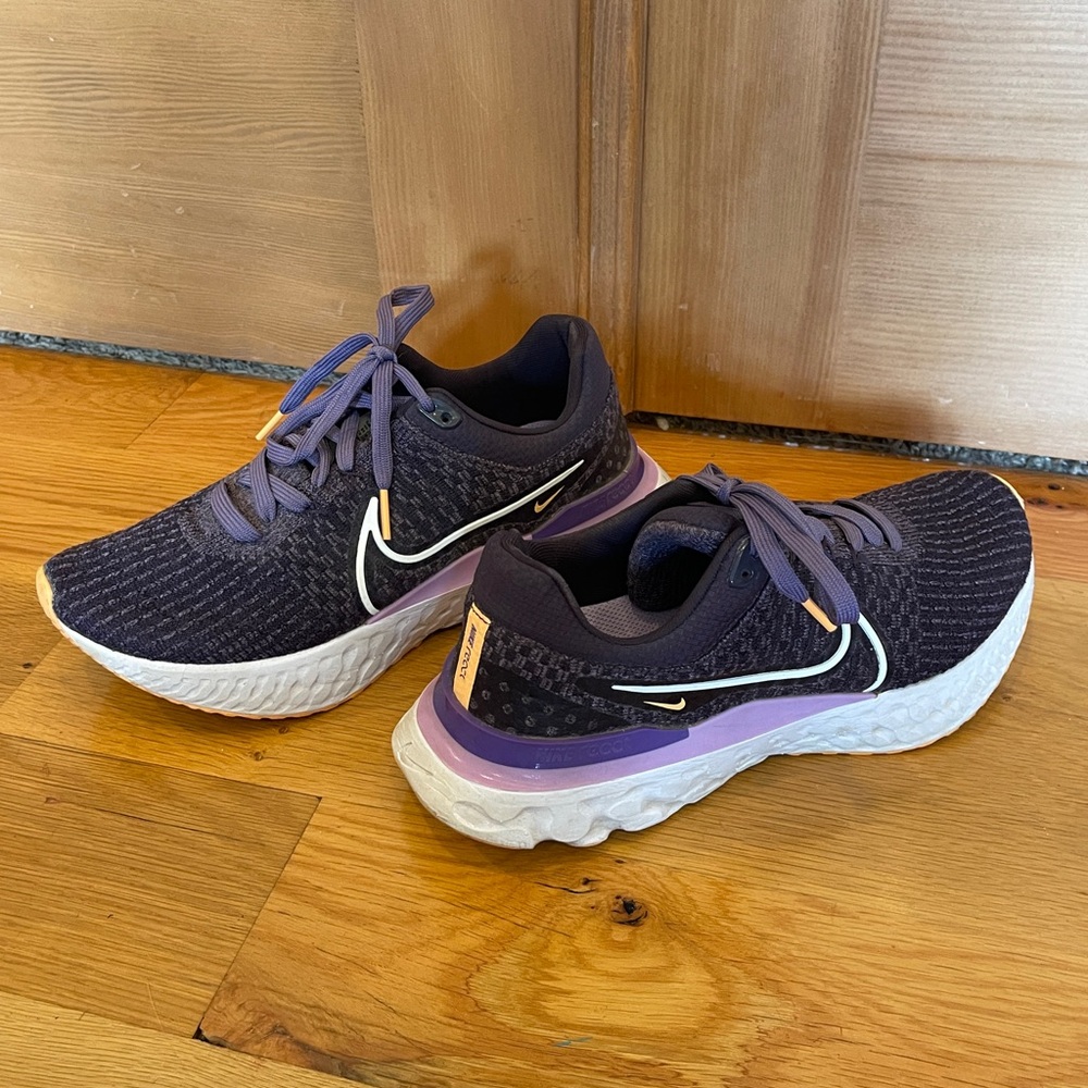 Nike React Infinity 2 Dark Purple Athletic Shoes